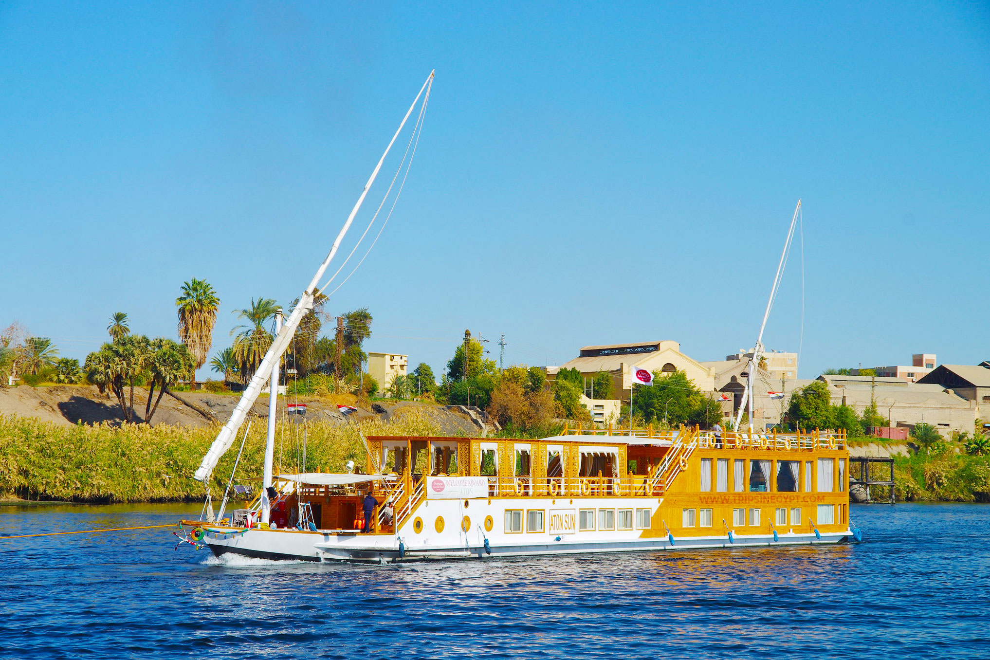 Dahabiya Nile cruises