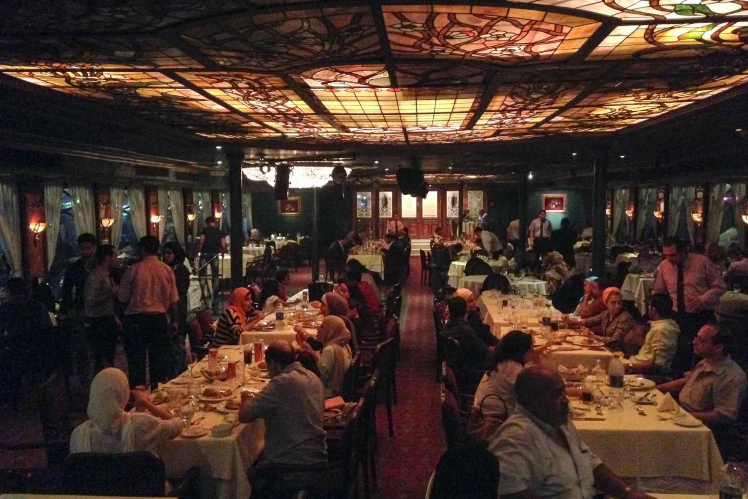 Nile dinner cruise in Cairo with belly dancing