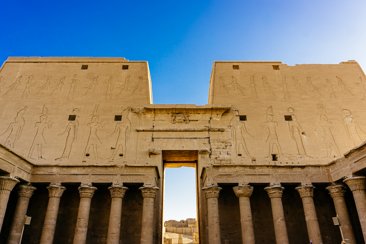 Edfu temple photos