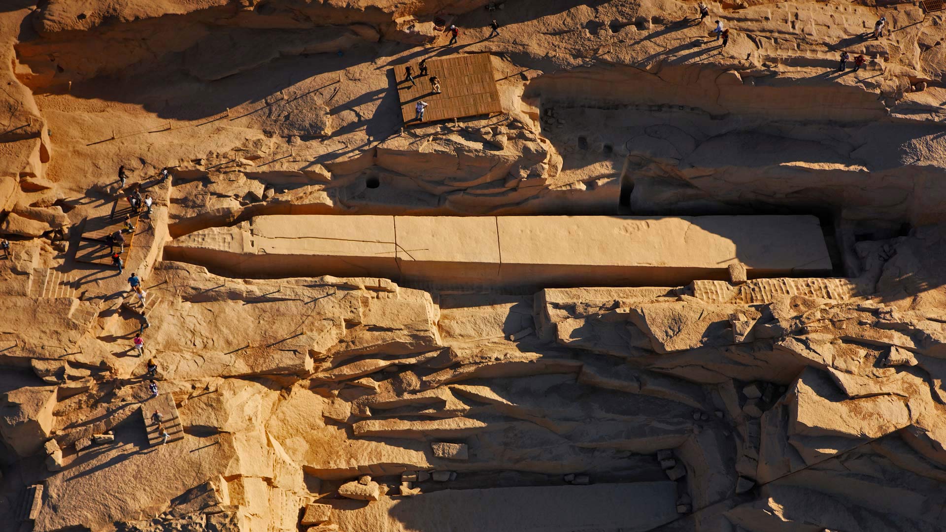 The Unfinished Obelisk in Aswan