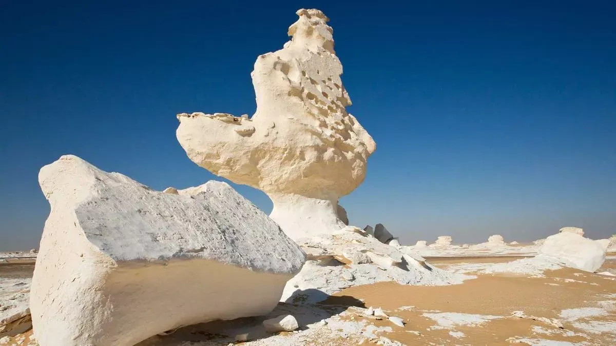white desert