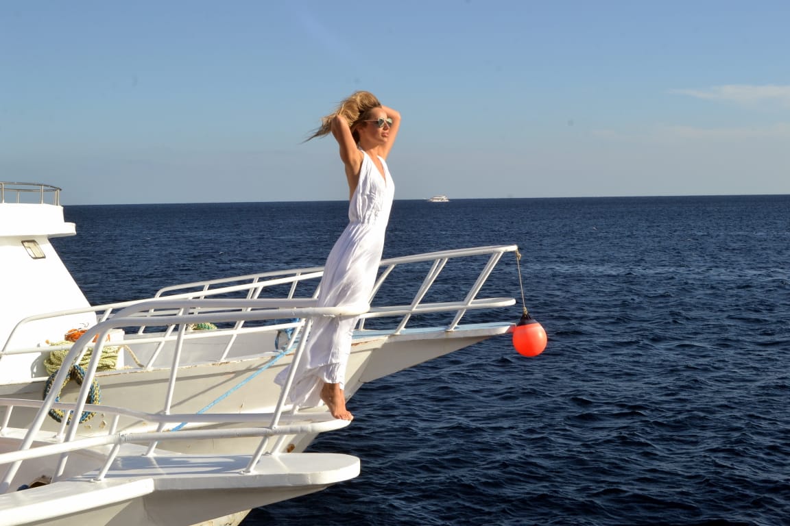 Ras Mohamed trip by Boat