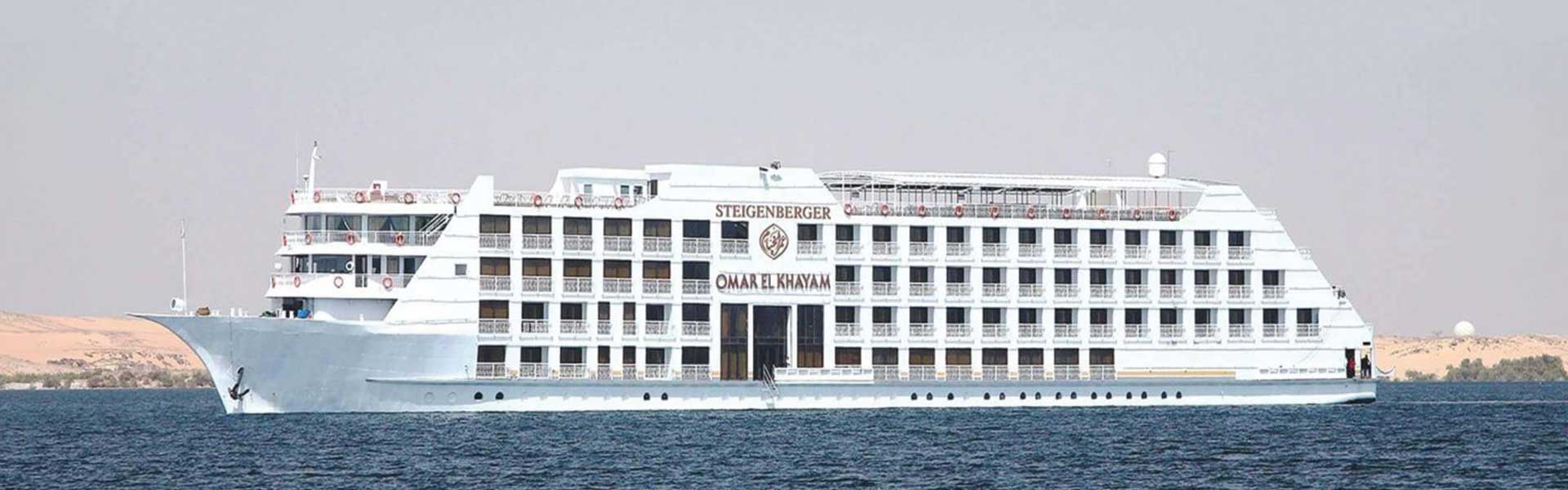 MS Steigenberger Omar El Khayam 4-day tour from Abu Simbel